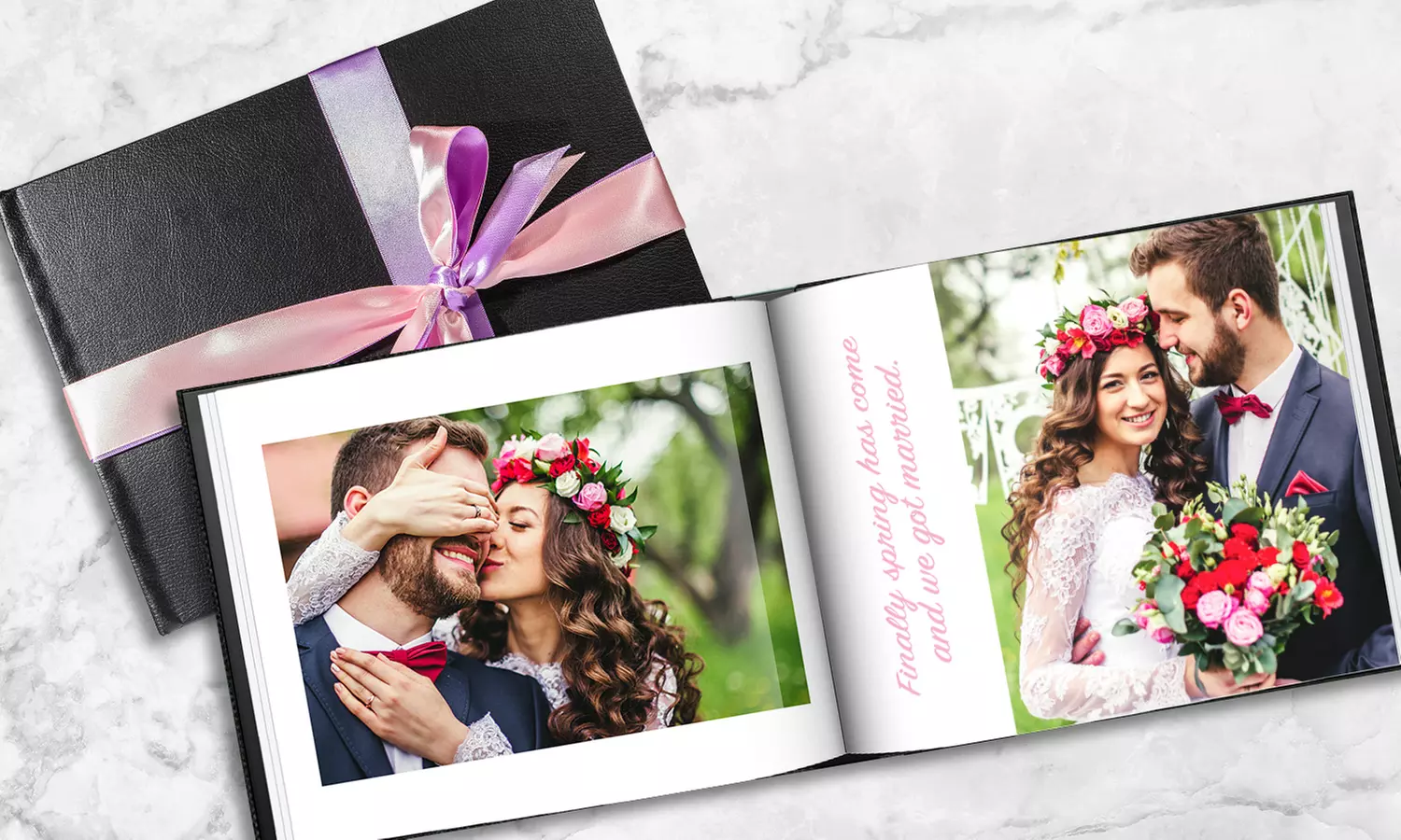 1, 2 ou 3 livres photo Valentina format A4 sur le site Printerpix