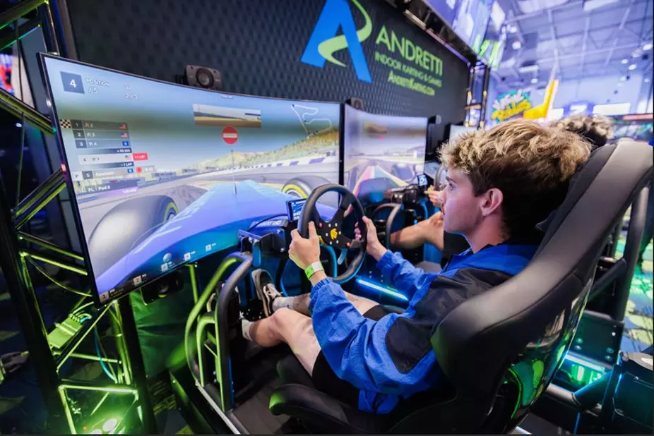 Karting and Attractions at Andretti Indoor Karting & Games - Orlando