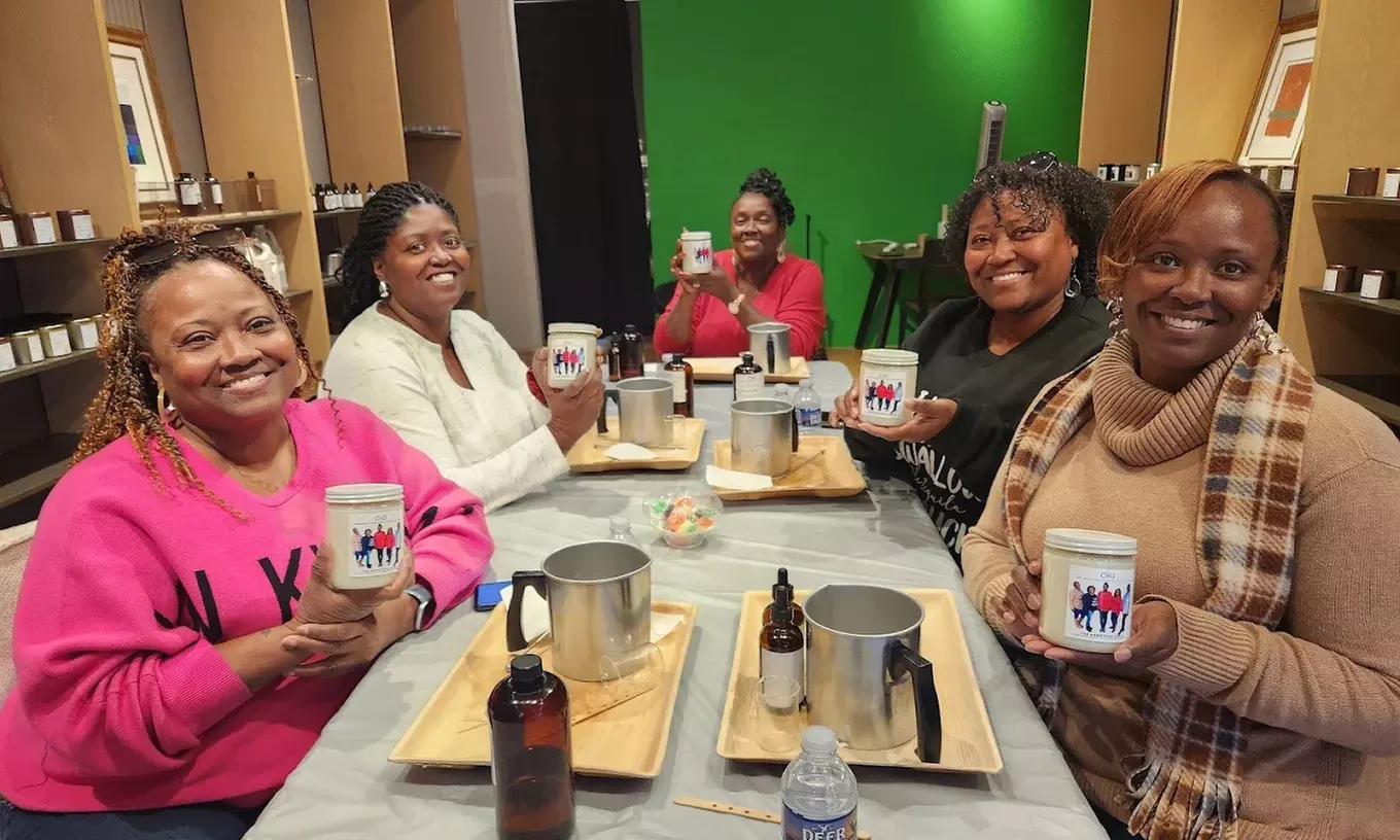 Learn Candle Making for 1,2,or4 :Design 2-Wick candle (60 min)