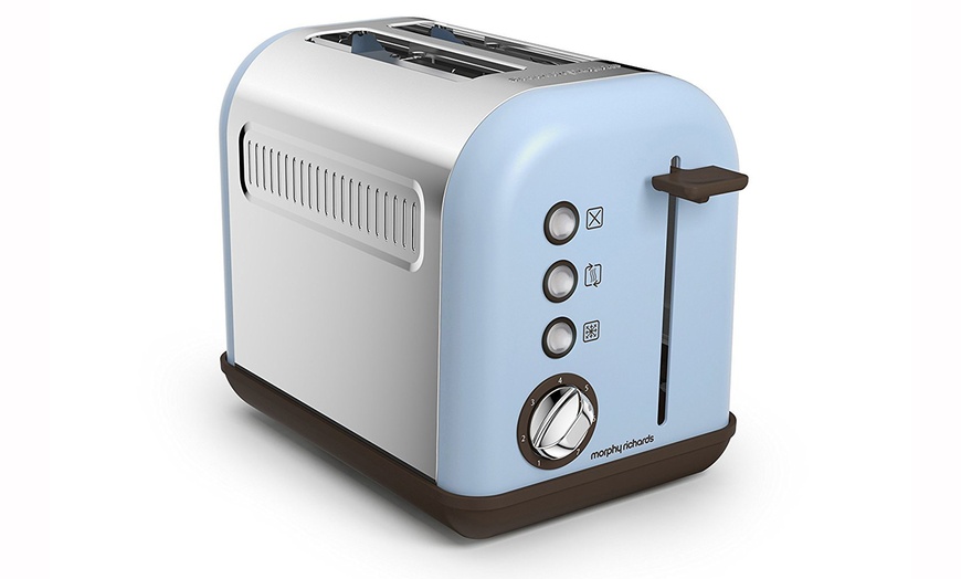 Image 1: Morphy Richards Two-Slice Toaster