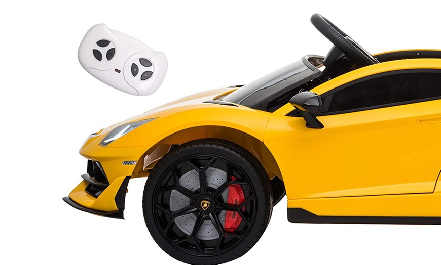 Image 10: HomCom Electric Ride On Car Toy with Remote Control