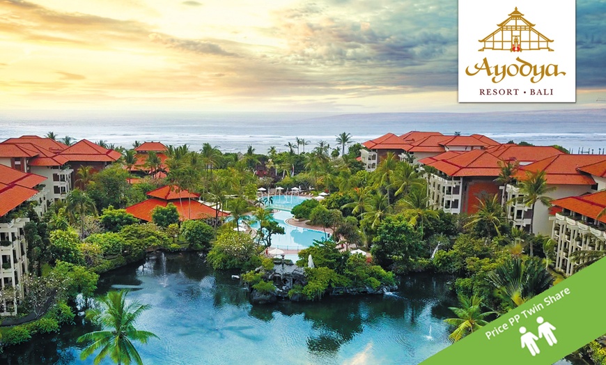 Image 1: ✈ Bali: 9-Night Getaway with Flights at Ayodya Resort