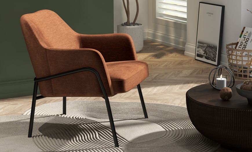 Image 6: Sillón lounge de tela Doosense