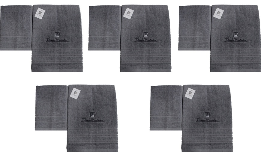 Image 14: 3 ou 5 ensembles de 2 serviettes Renato Balestra