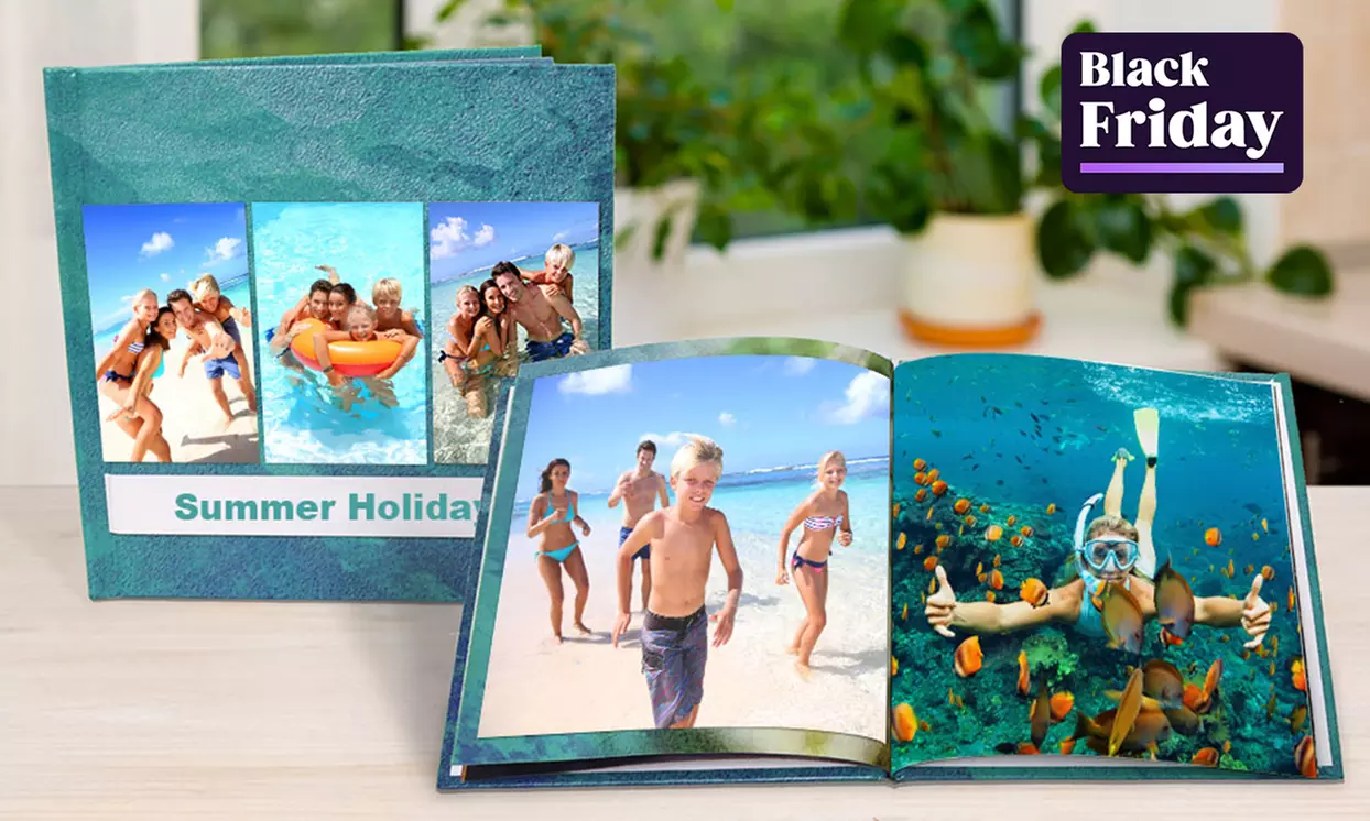20-, 40-, 60-, 100- or 120-Page Photobook; Various Dimensions and Cover Options to Choose From (Up to 80% Off) - Primary Image
