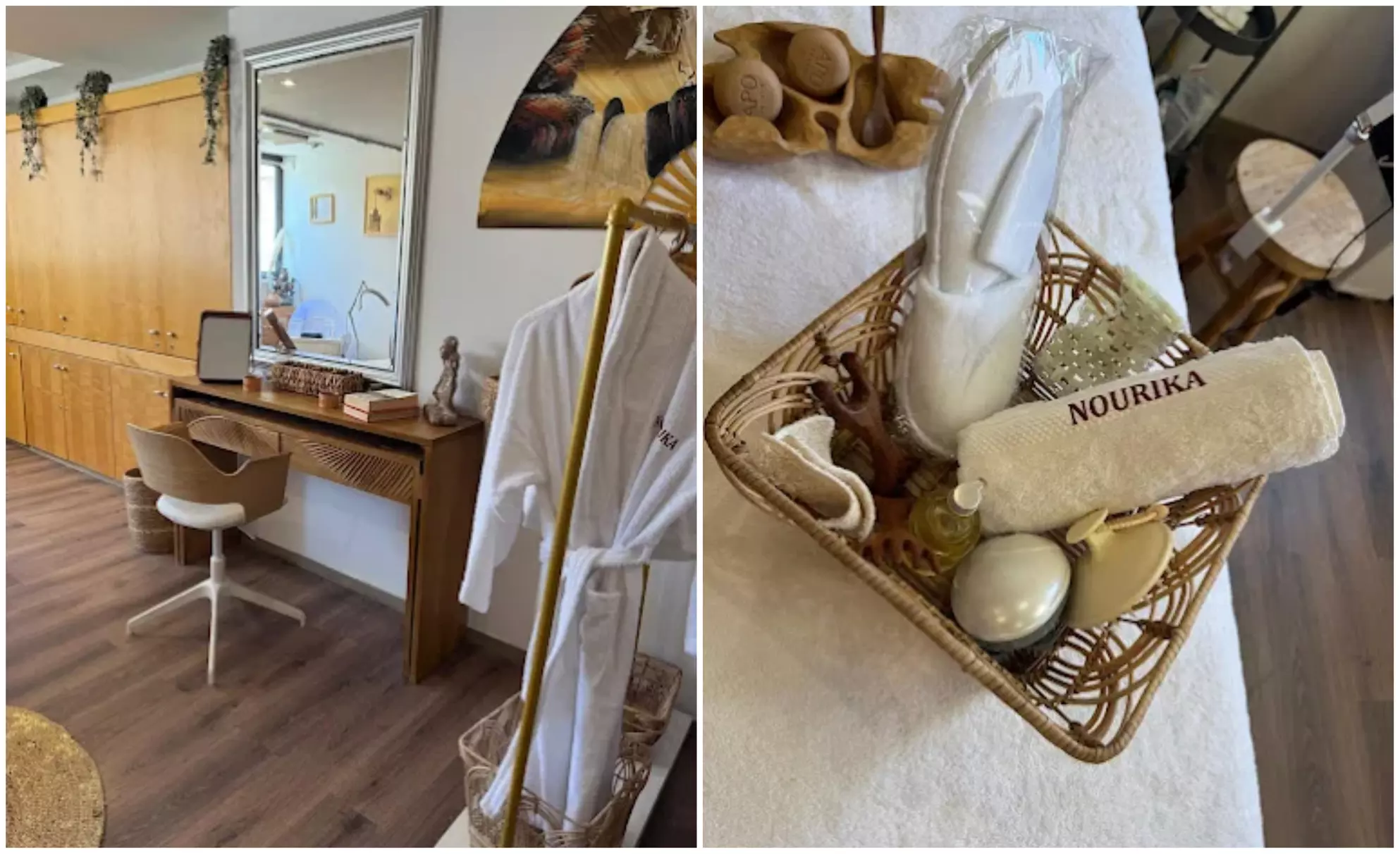 Massages corps et visage à l'institut Nourika à Marseille