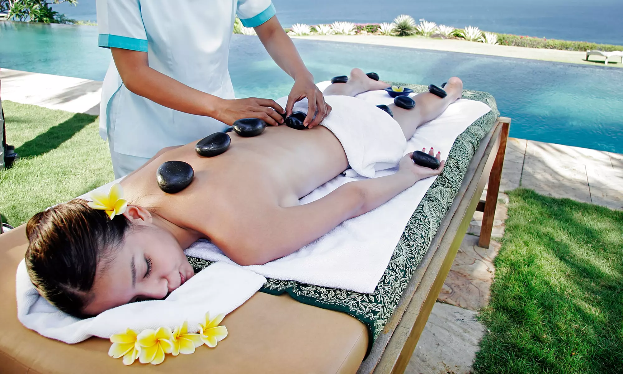 One 60-Minute Combo Massage or One or Two 60-Minute Massages of Your Choice at Blue Ocean Spa (Up to 54% Off) - Primary Image
