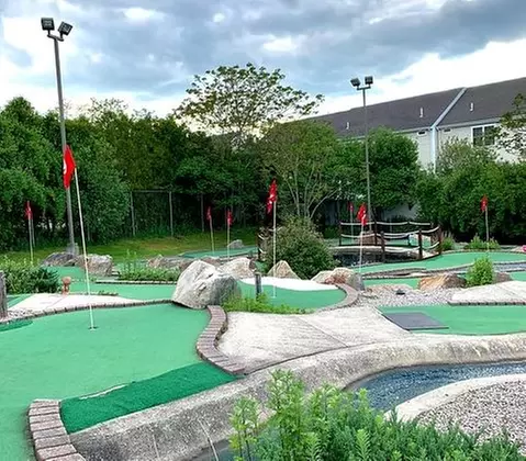 18 Holes of Mini-Golf at Magoo's Ice Cream with a Treat
