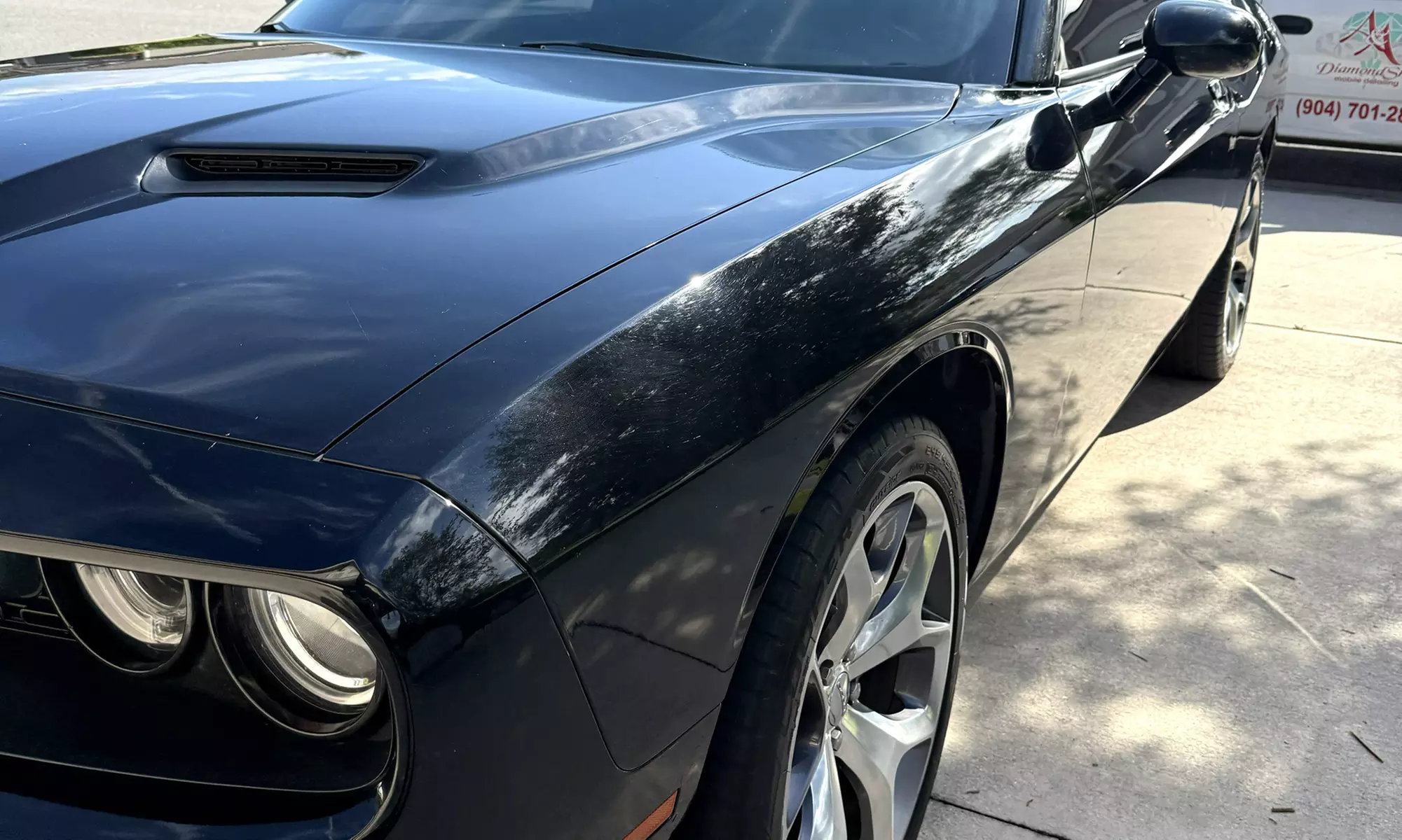 Mobile Diamond Shine Wash with Premium Spray Wax