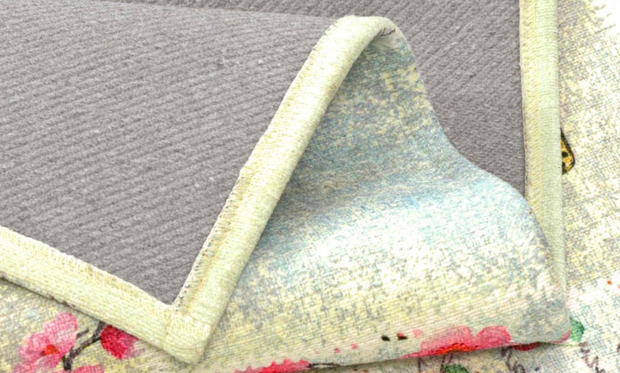 Image 27: Tappeto in stampa digitale e retro antiscivolo