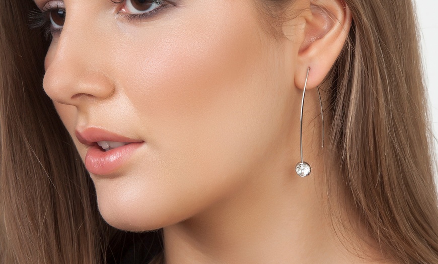 Image 7: Boucles d’oreilles SC Crystal ornées de cristaux Swarovski®