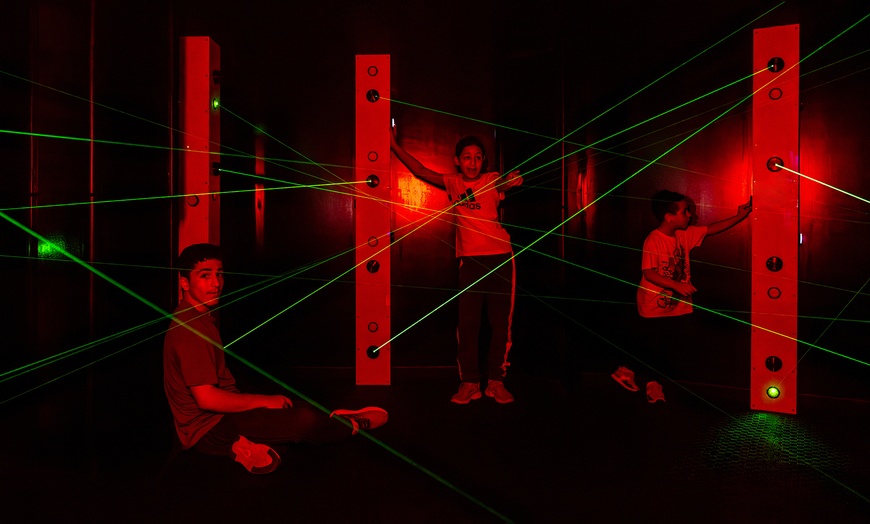 Image 3: Experience the Thrilling Beamz Laser Maze for One, Two, or Four People