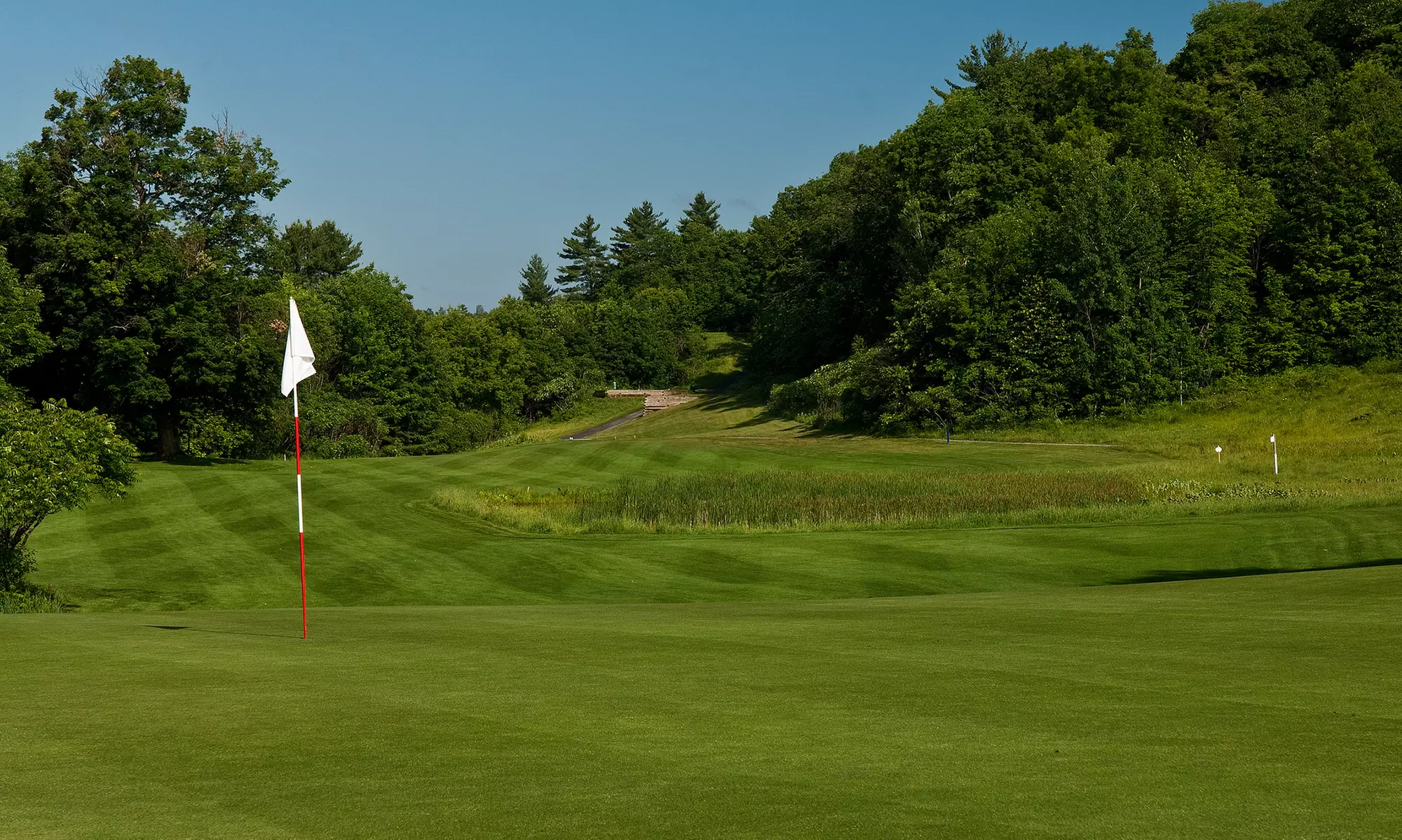 One Round of Golf for Two with Cart or for Four with Two Carts at Golf Mont Cascades (Up to 33% Off) - Primary Image