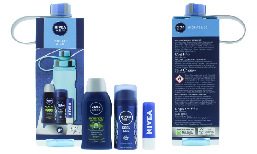 Image 4: Nivea Men Four-Piece Gift Set