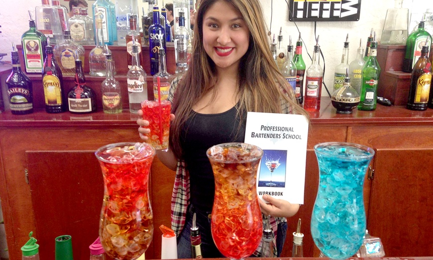 Image 2: Learn Bartending Skills with Online Flair and Video Training