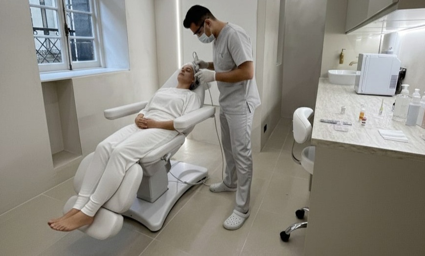 Image 1: Medical Microneedling with Exomes for Youthful Skin Renewal