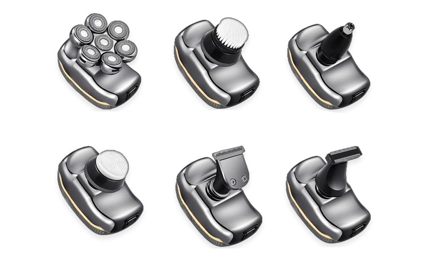 Image 3: Rasoir électrique rechargeable avec 5 têtes