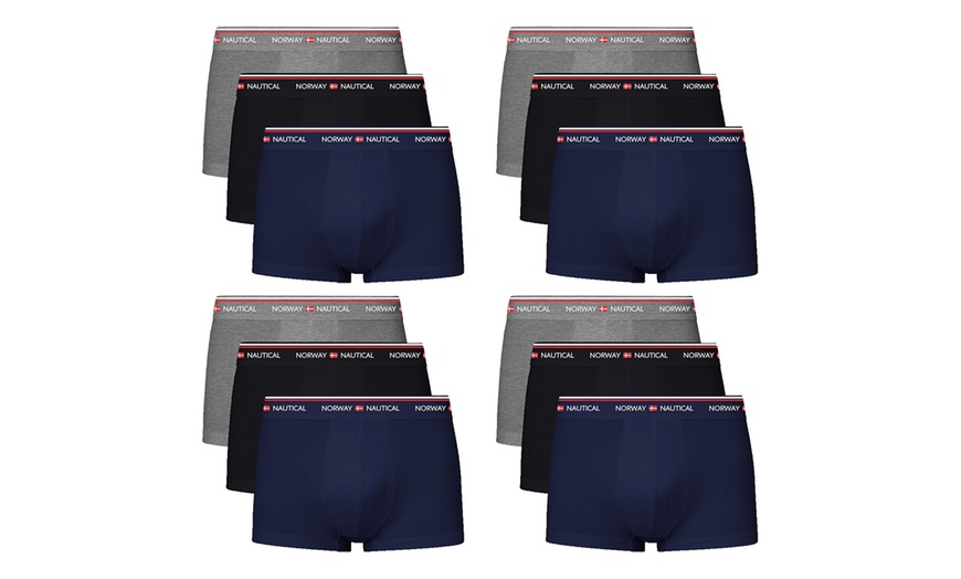 Image 15: Norway Nautical 3er-, 6er-, 9er- oder 12er-Pack Herren-Boxershorts