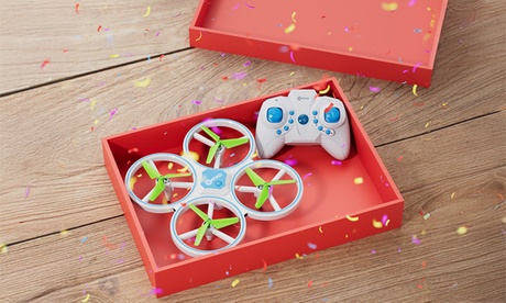 Contixo TD1 Mini Drone for Kids and Beginners LED Light RC Drone Dual Battery
