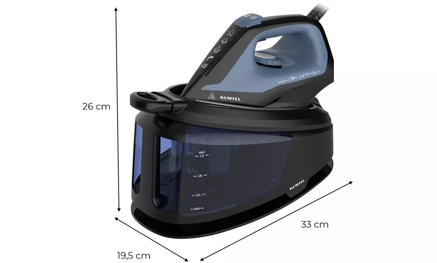 Image 4: Plancha de vapor con caldera 