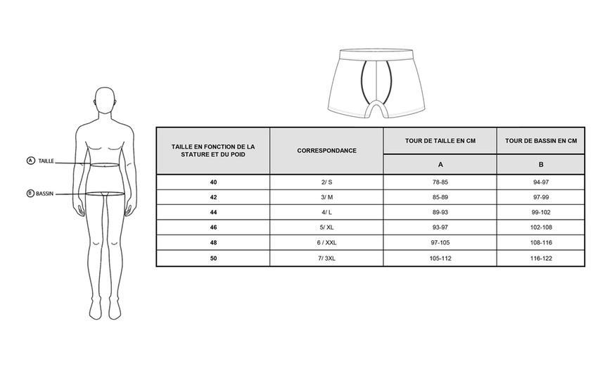 Image 9: Lot de 5 boxers en coton pour homme Umbro