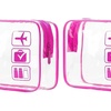 Image 5: Transparent Travel Toiletries Storage Bag 