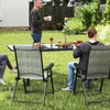 Image 14: Outsunny Set of 4 Folding Garden Chairs