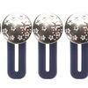 Image 16: 5 Pack No Sew Elastic Metal Jeans Retractable Button Pant Waistband Expander