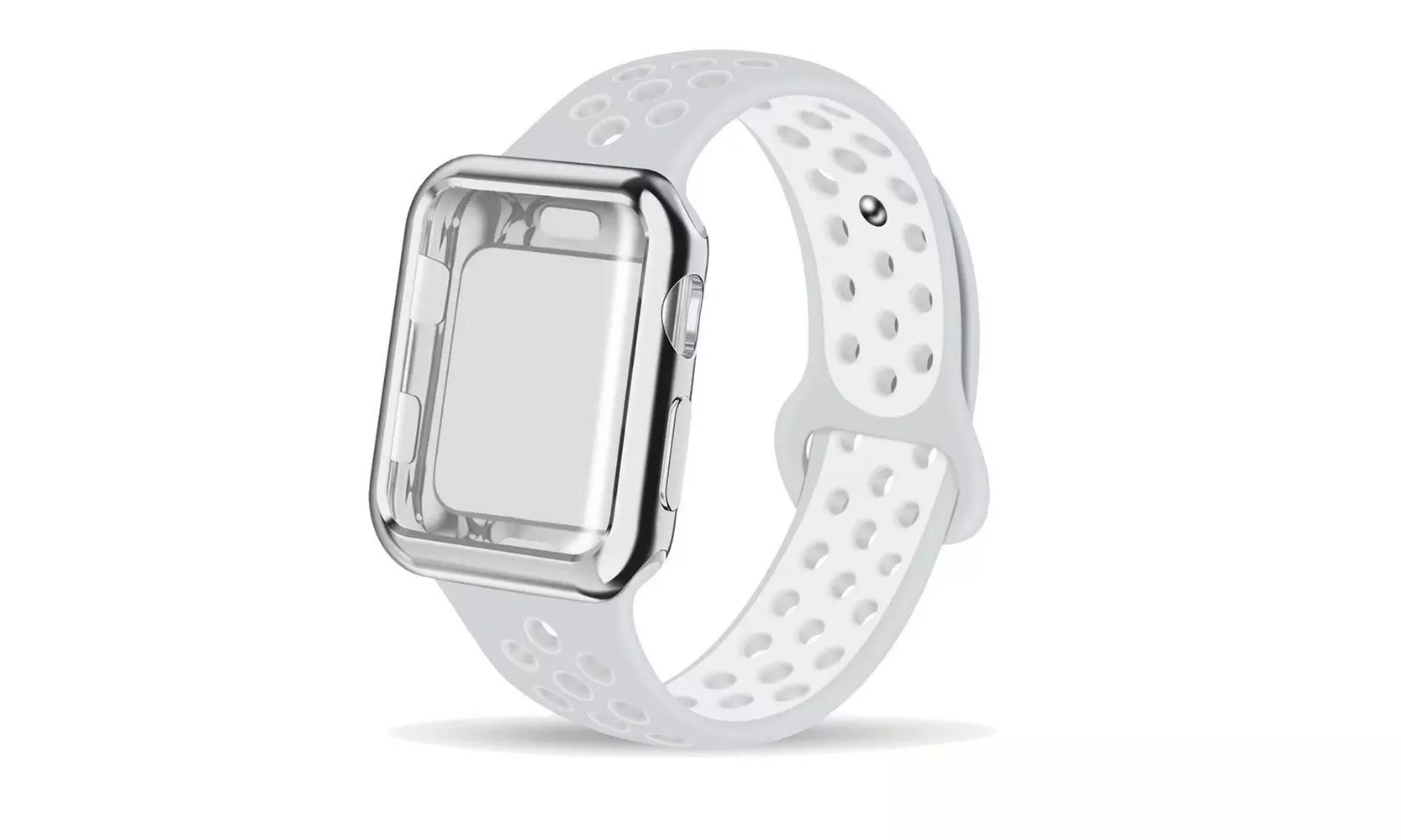 Sports Strap Wrist Band Loop W/ Screen Protector Bumper Case For Apple Watch