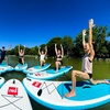 Image 2: Experiencia de SUP yoga de 1 hora para 1 o 2 personas
