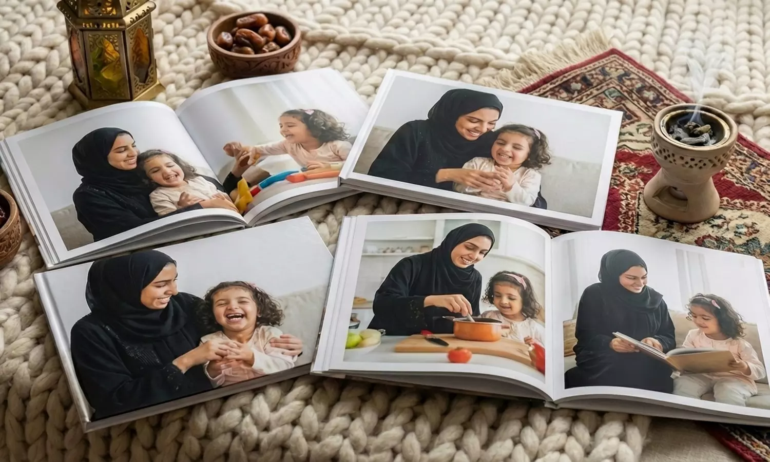 One 20, 40, 60 or 100 Pages - 20 x 20cm, 27x27cm Hardcover Photobook