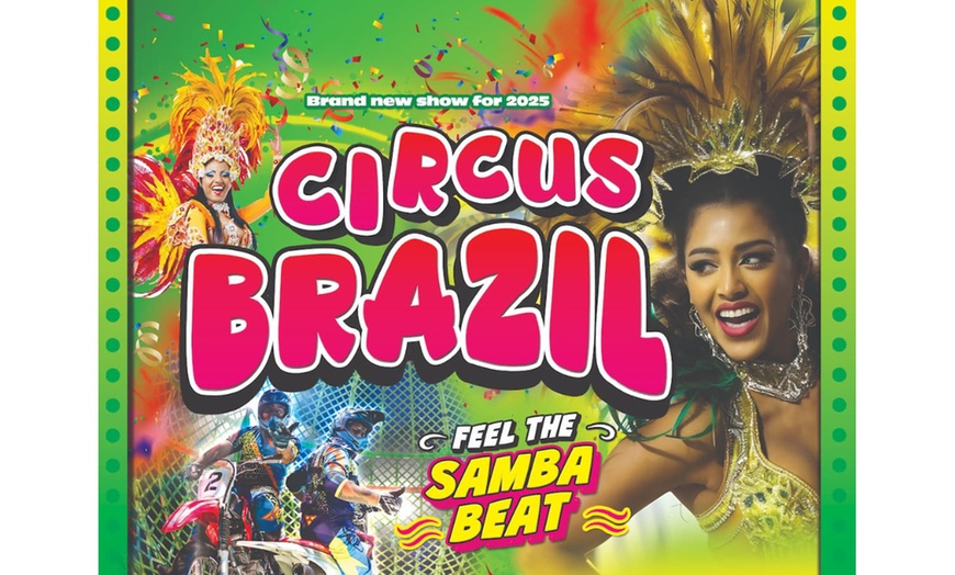 Image 1: Join the Thrill with Circus Brazil Admission Tickets! 