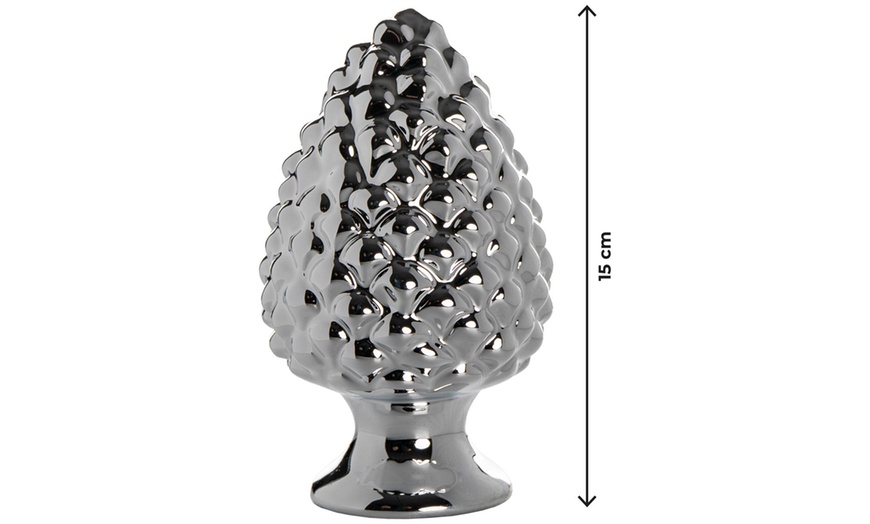 Image 9: Set di 3 pigne siciliane da decorazione