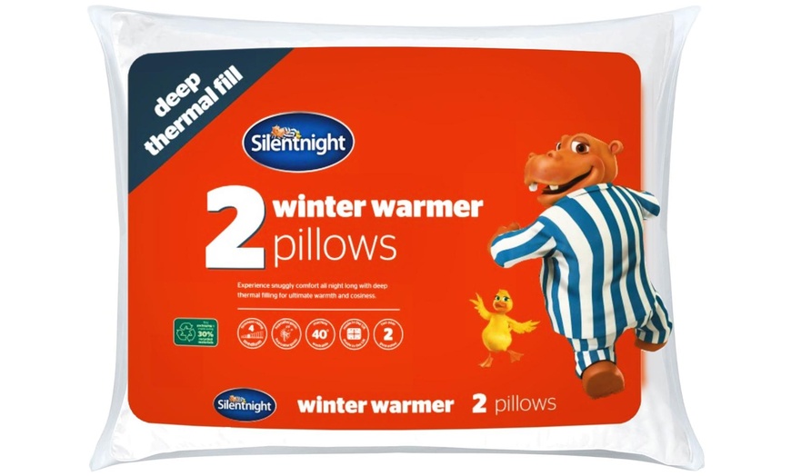 Image 6: Silentnight Two Winter Warmer Pillows
