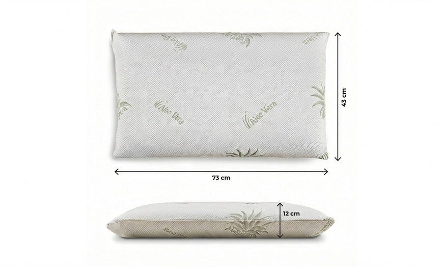 Image 5: Pair of Orthopaedic Memory Foam Pillows