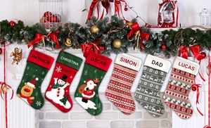 Personalised Pattern Christmas Stocking from Photobook Shop