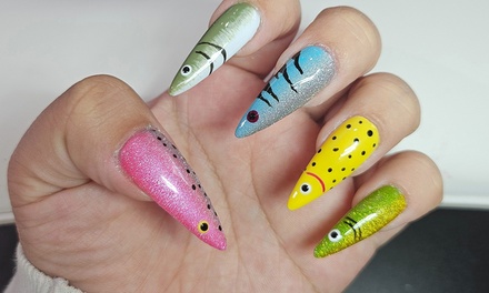 Structured Manicure with any design - Qutie Nails