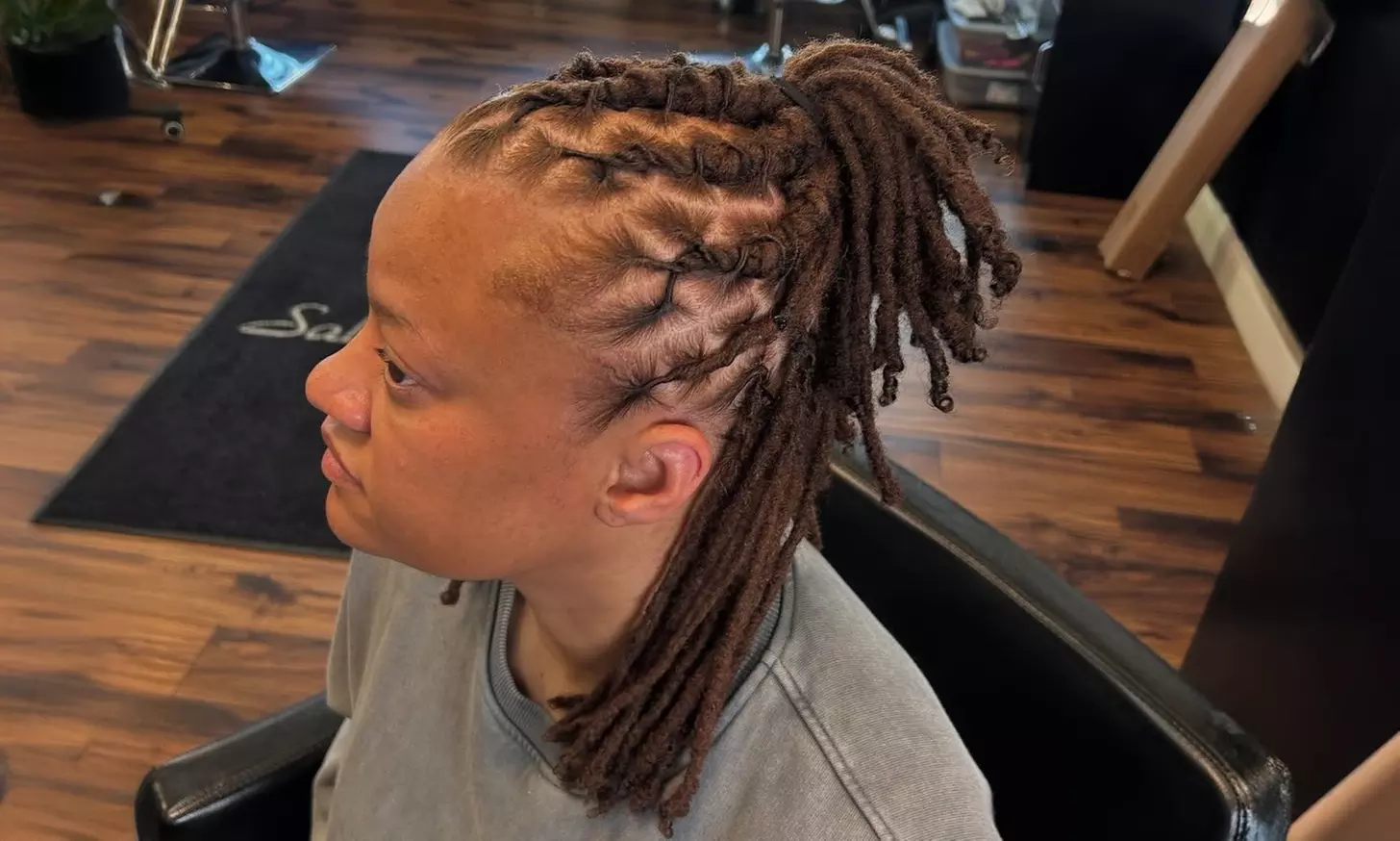 Loc Retwist & Style or Starter Locs (S, M, & L) + Shampoo & Condition