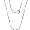 Image 2: Chaîne fine de collier en argent 925