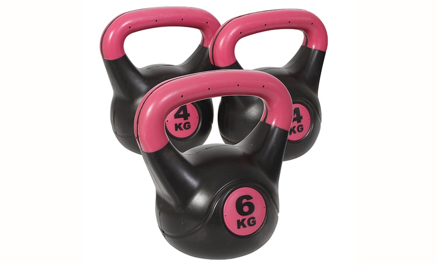 Image 1: Kettlebell Weights Set