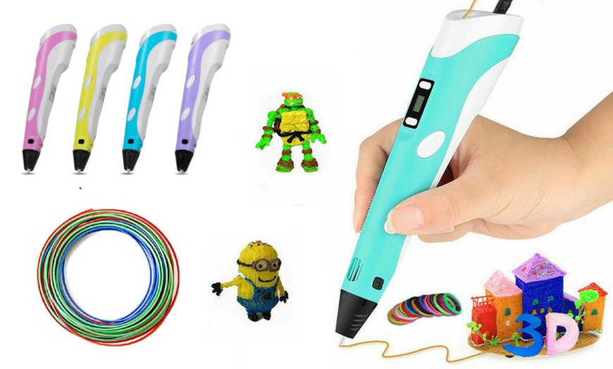 Image 10: Stylo 3D avec écran LED et/ou filament