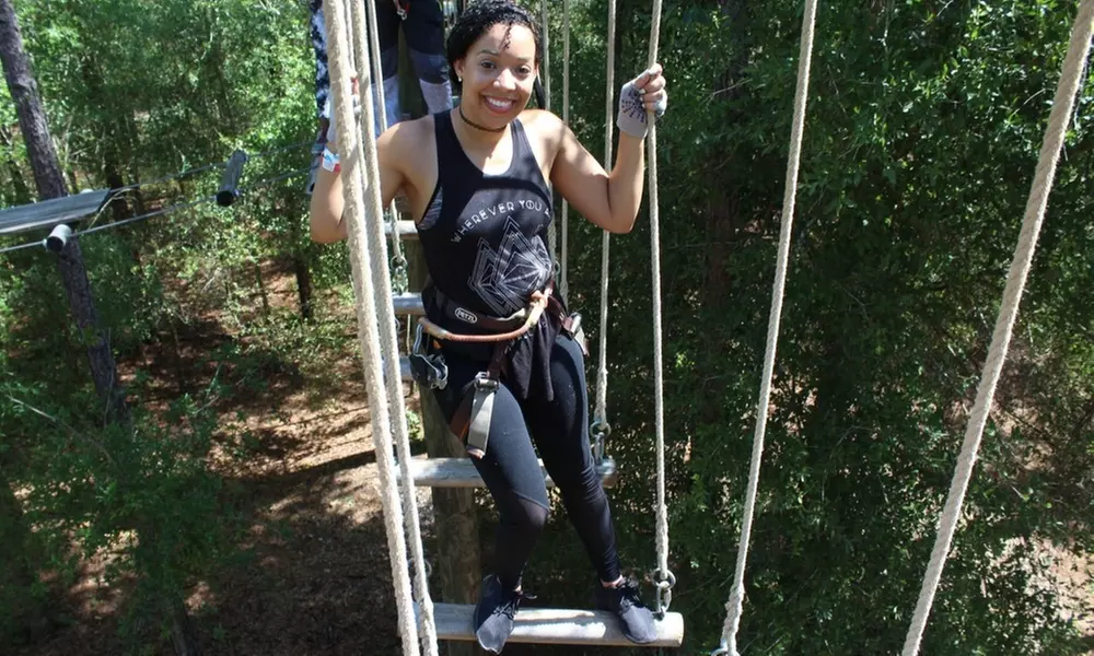 Admission to Orlando's Most Thrilling Tree Top Obstacle Adventure