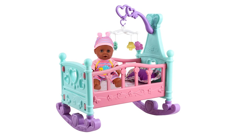 Image 6: 15 Pieces Miniature Baby Doll Play Set 