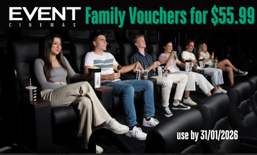 Image 2: Event Cinema Family Pass eVouchers Sale