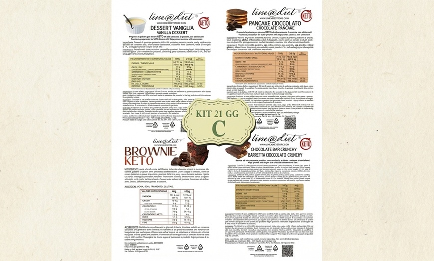 Image 7: Coffret "Keto Line" 21 jours avec guide nutritionnel Lineadiet
