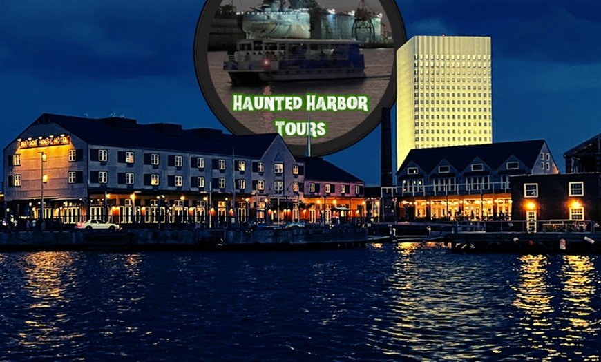 Image 1: Experience Spine-Chilling Thrills on the Haunted Harbor Tour 