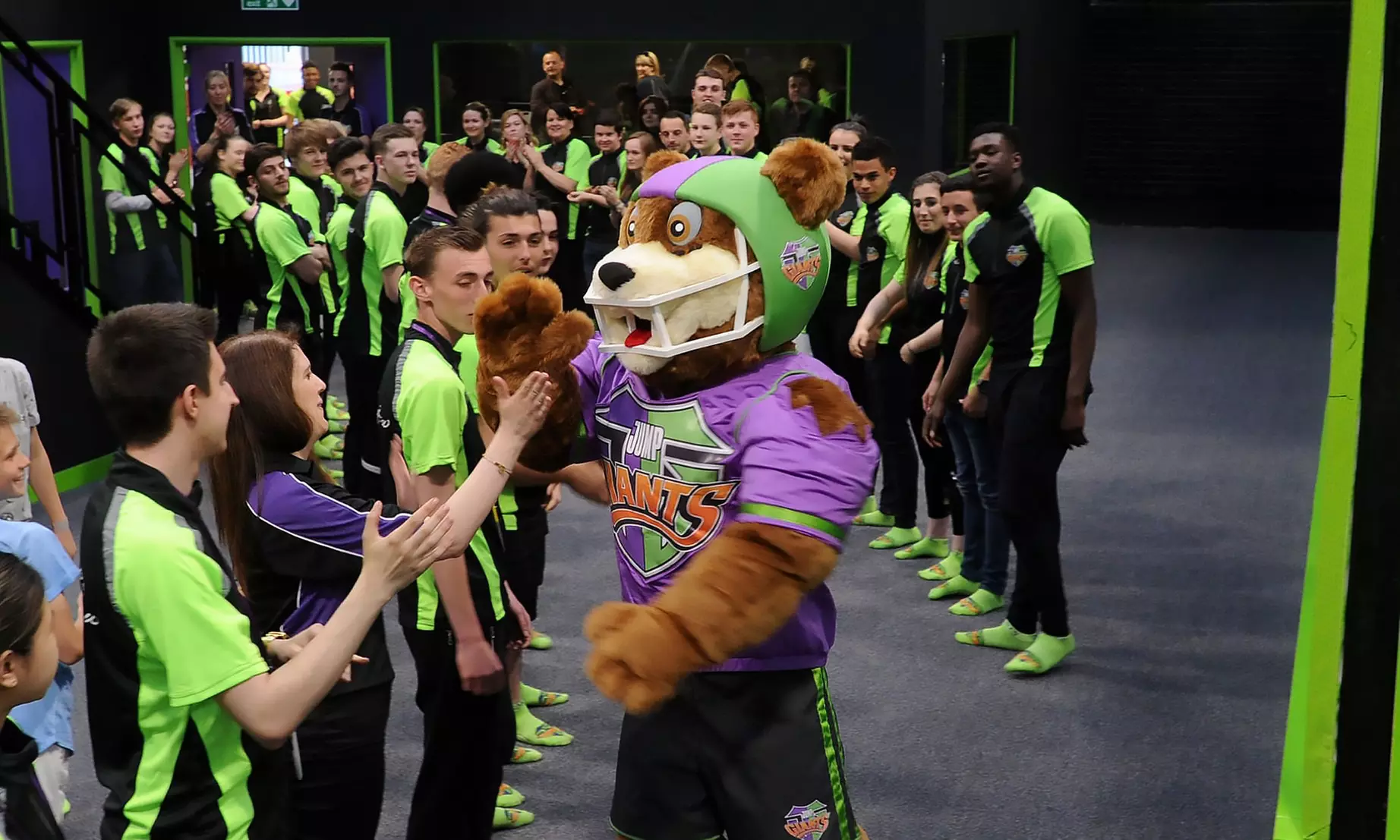 Trampoline Party for Up to 10 Kids with Food and Private Party Room