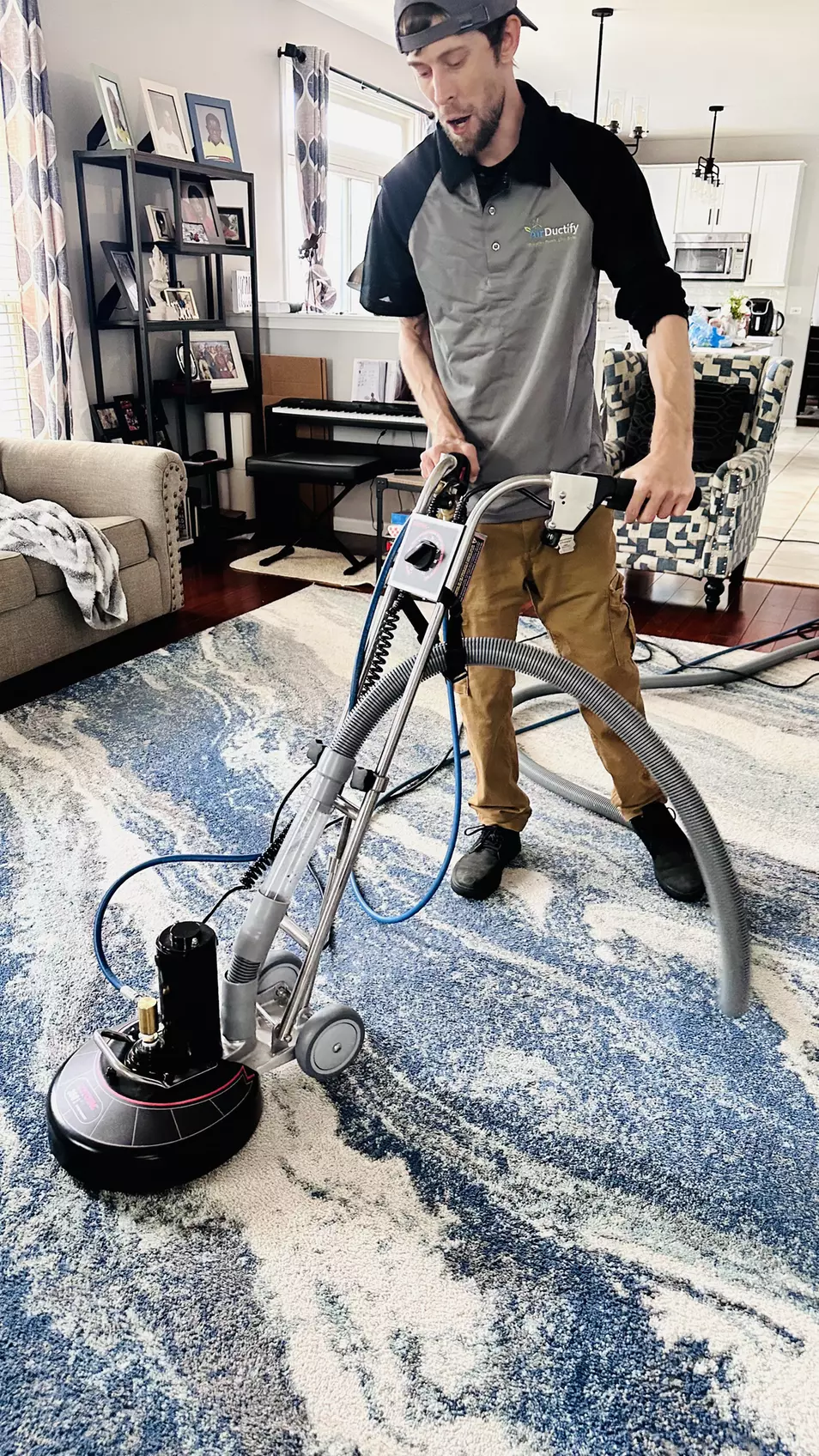 Get Carpets Cleaned in 3 or 5 Rooms/Area Rug Cleaned for a Fresh Look