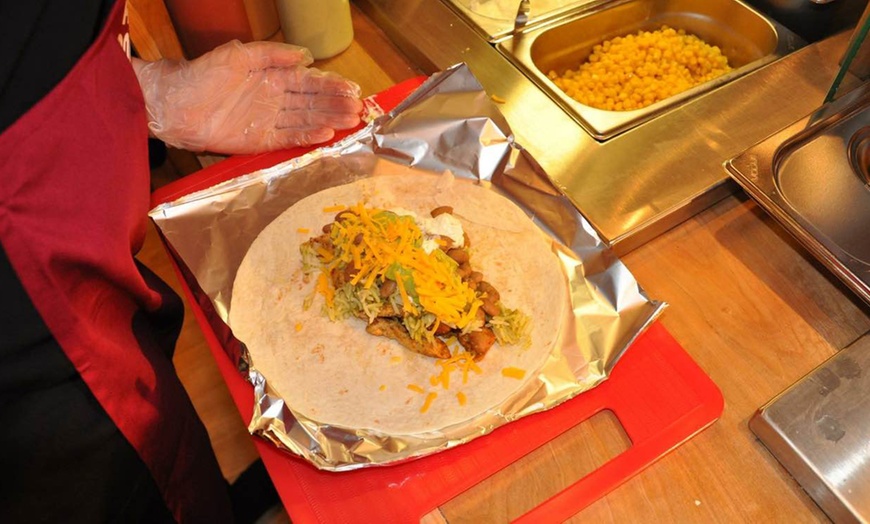 Image 3: Five Burritos