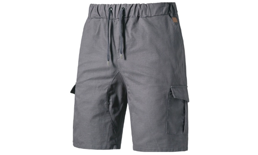 Image 3: Men's Casual Cargo Shorts